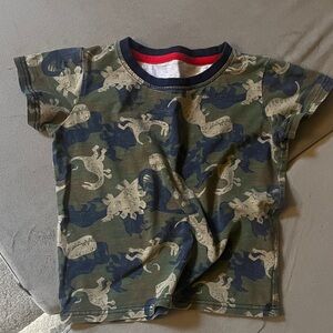 Camo Dinosaur Kids T-Shirt 4/5t
